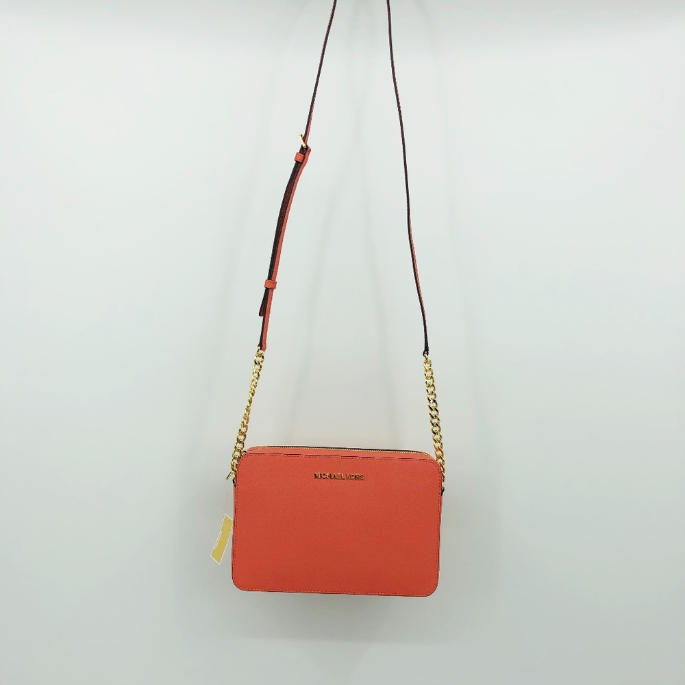 Michael Kors Jet Set Leather Large Crossbody Bag - Picture 8 of 8